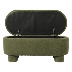Opbergbank teddy dodo - groen - 43x100x42 cm