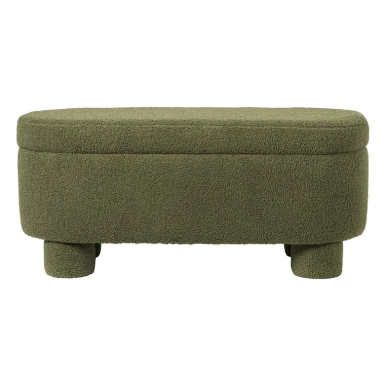 Opbergbank teddy dodo - groen - 43x100x42 cm