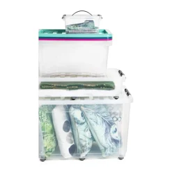 Opbergbox met wieltjes - 150 liter - 80x50x50 cm