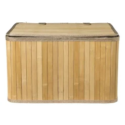 Opbergmand Oscar met deksel - set van 3