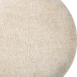 Opbergpoef bubbles - beige - ø41x41 cm