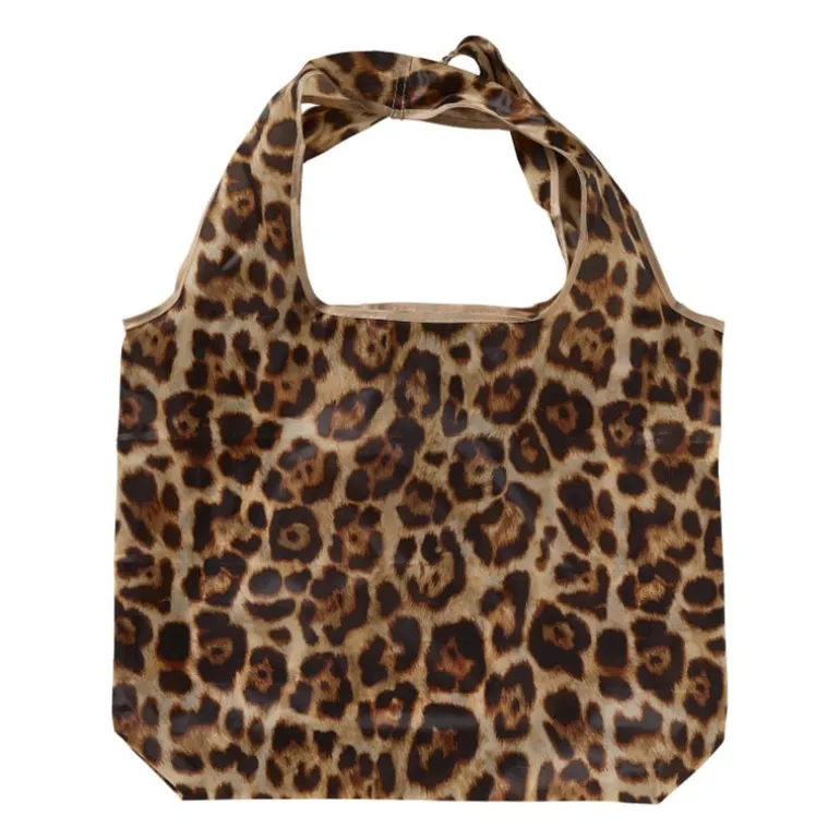 Opvouwbaar tasje panter - 67x44 cm