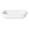 Ovenschaal Toscane L - wit - 6.5x33x21 cm