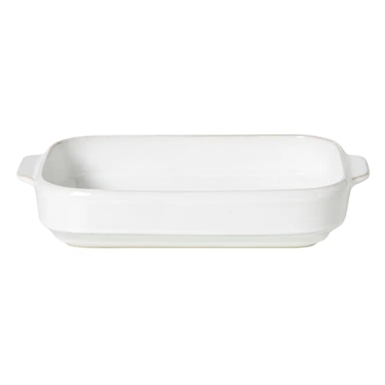 Ovenschaal Toscane L - wit - 6.5x33x21 cm