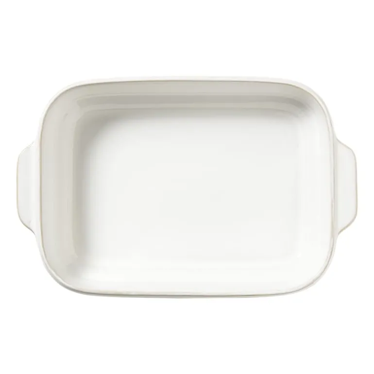Ovenschaal Toscane L - wit - 6.5x33x21 cm