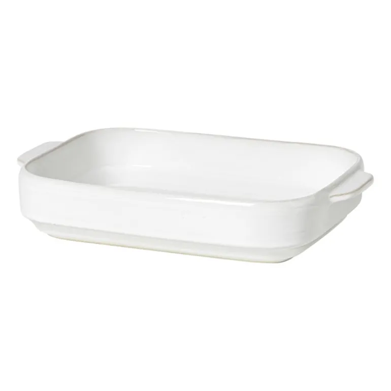 Ovenschaal Toscane L - wit - 6.5x33x21 cm