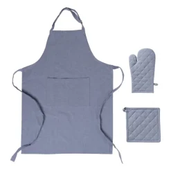Ovenwant denim - blauw - 18x32 cm