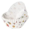 Papieren cupcake vormpjes dots - set van 24 - ø11 cm