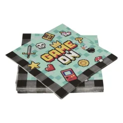 Papieren servetten game - multikleur - set van 20
