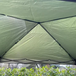 Partytent easy-up - zwart - 3 x 3 meter