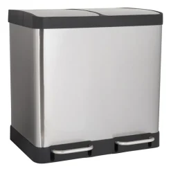 Pedaalemmer duo bin - 40 liter