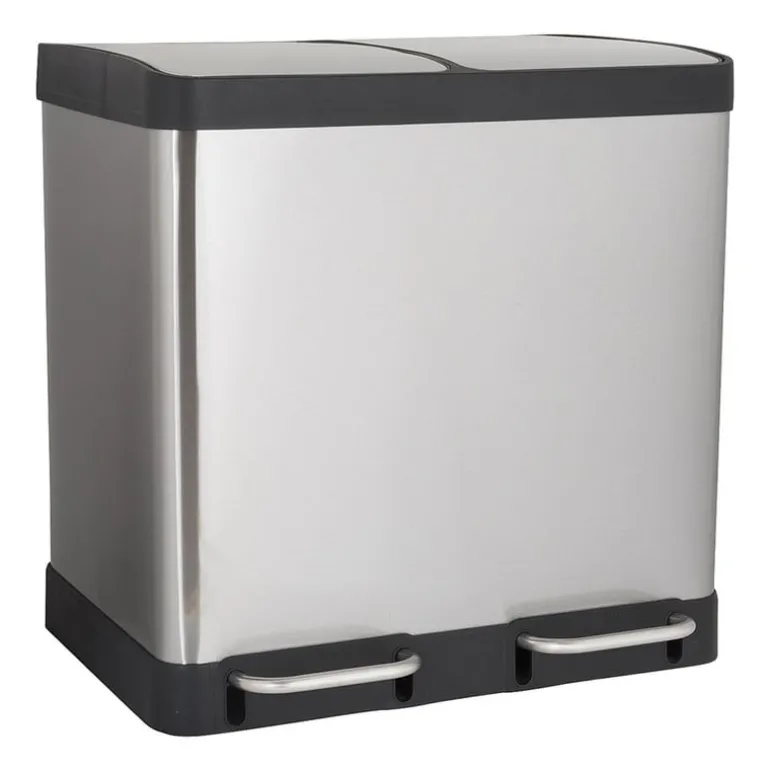 Pedaalemmer duo bin - 40 liter