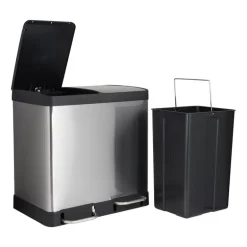 Pedaalemmer duo bin - 40 liter