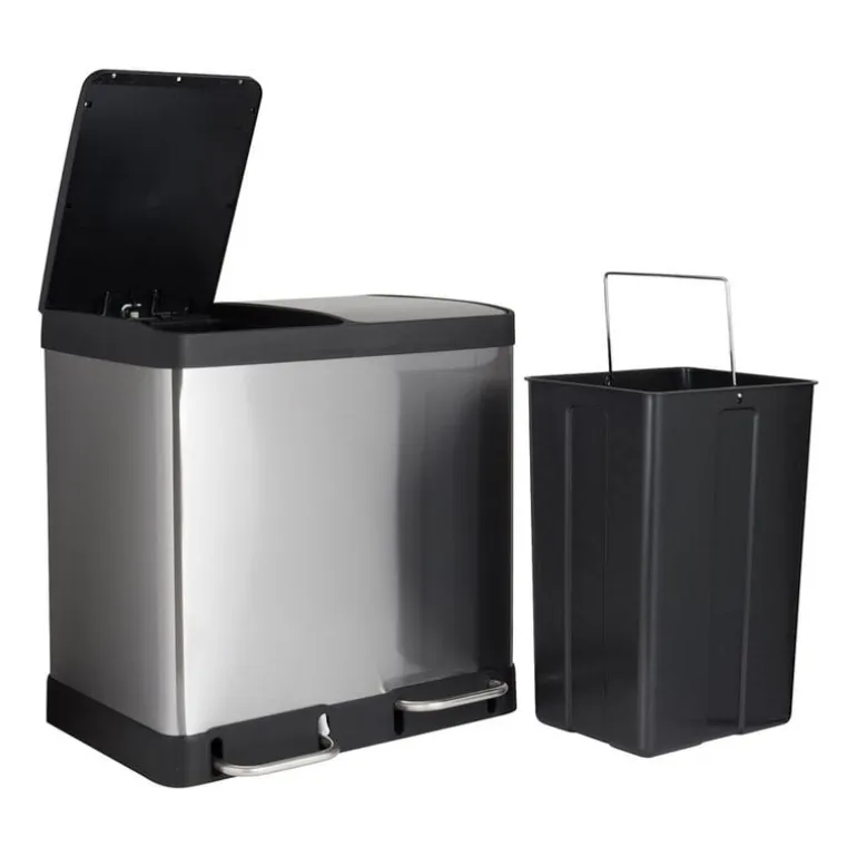 Pedaalemmer duo bin - 40 liter