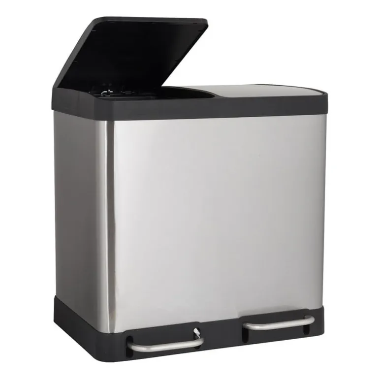 Pedaalemmer duo bin - 40 liter