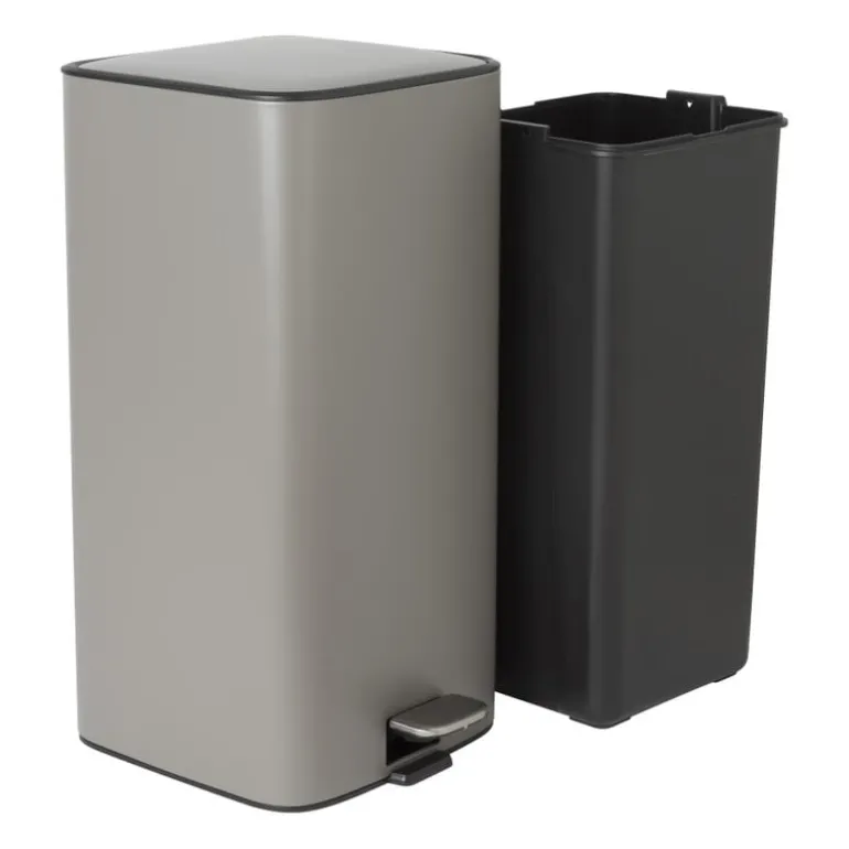 Pedaalemmer guard - grijs - 28 liter