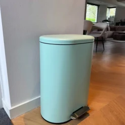 Pedaalemmer ovaal - groen - 50 liter