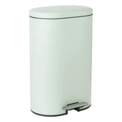 Pedaalemmer ovaal - groen - 30 liter