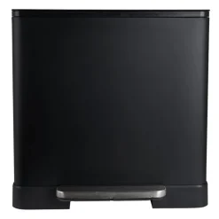 Pedaalemmer - zwart - 2x20 l