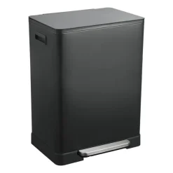 Pedaalemmer - zwart - 2x30 l