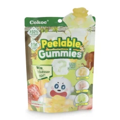 Peeling gummies mixed fruit - 60 gram