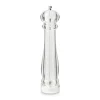 Peper en zoutmolen - transparant - 31 cm