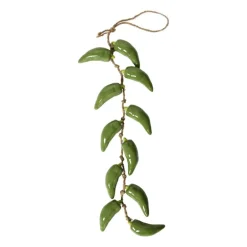 Peperslinger - groen - 29 cm