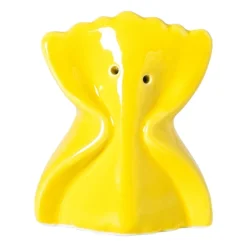 Pepervaatje pasta farfelle - geel - 8x6.5x4.5 cm