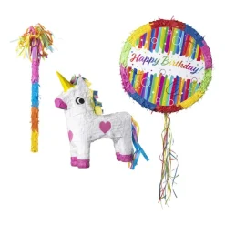 Piñata stick - multikleur - 50x2.5x2.5 cm
