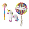 Pinata xl unicorn - wit - 45x30x10 cm