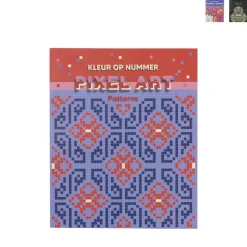 Pixel art kleuren op nummer - papier