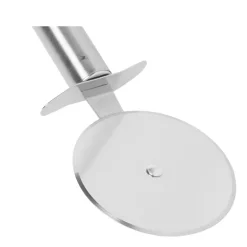 Pizzasnijder London - zilverkleurig - 20 cm
