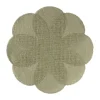 Placemat 3D bloem - groen - ø38 cm