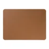 Placemat PU leer - bruin - 33x46 cm