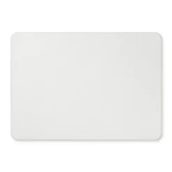 Placemat PU leer - crème - 33x46 cm