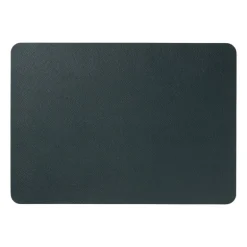 Placemat PU leer - donkergroen - 33x46 cm