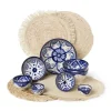 Placemat rond met franjes - ⌀38 cm