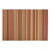 Placemat streepjes - multikleur - 30x45 cm