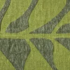 Plaid blad - groen - 130x170 cm