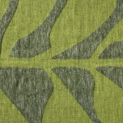 Plaid blad - groen - 130x170 cm