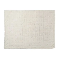 Plaid japandi - beige - 130x160 cm