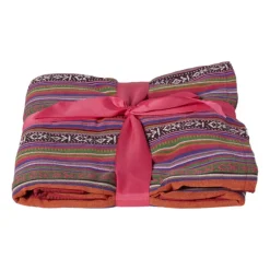 Plaid mexican - rood - 130x160 cm