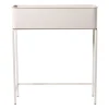 Plantenbak voor balkon breed - beige - 60x71x20 cm