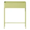 Plantenbak voor balkon breed - groen - 60x71x20 cm