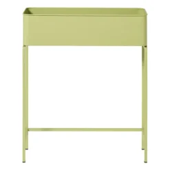 Plantenbak voor balkon breed - groen - 60x71x20 cm