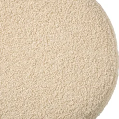 Poef bubbles - beige - ø38x42 cm
