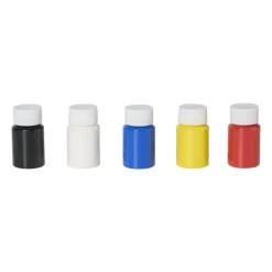 Porseleinverf basiskleuren - set van 5