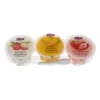 Pudding fruit - lychee/mango/aardbei - 3x65 gram