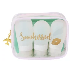 Reisflesjes in etui - set van 3