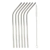 Rietjes RVS - zilver - set van 6
